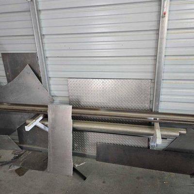 #1036 • Scrap Metal and Irwin Bar Clamp
