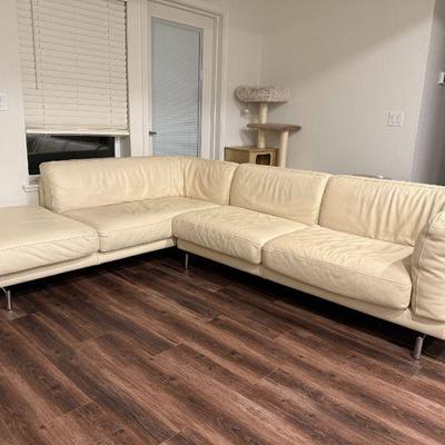 Maurice Villency Sectional Sofa w/Chaise