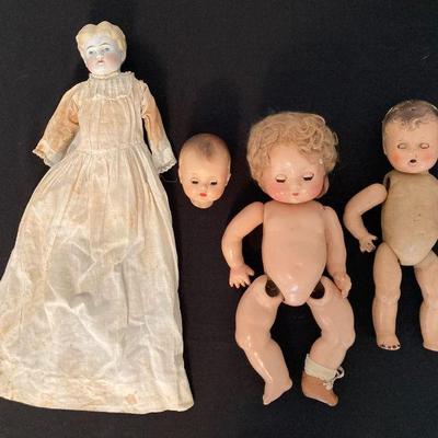 Cg189 vintage baby dolls