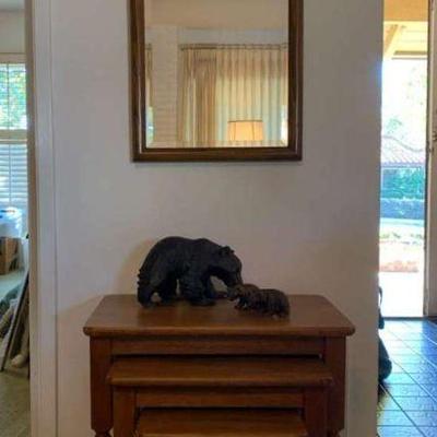 Cg120 nesting tables and mirror