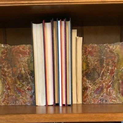 Cg195 marble bookends
