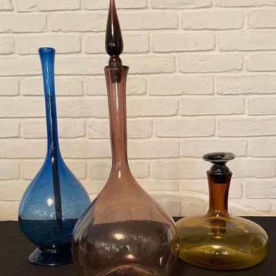 Cg184 decorative glass trio