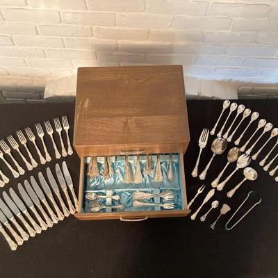 Cg208v nickel silver flatware