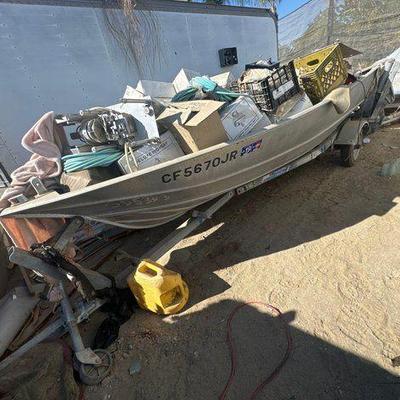 #660 • 1988 Gregor Boat with Trailer
