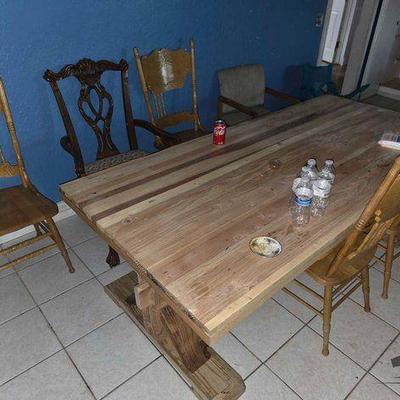 #1504 • Dining Room Table with Chair
