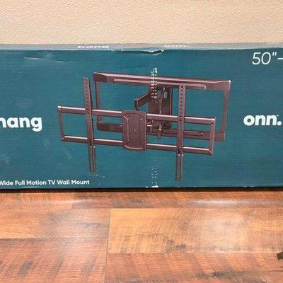 #5004 • NEW!!! Hang Onn Extra-Wide Full Motion TV Wall Mount
