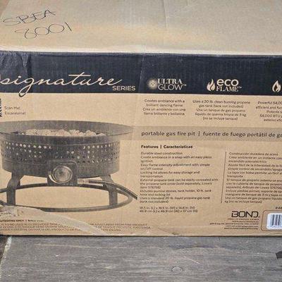 #8001 • NEW!!! Bond Signature Portable Gas Fire Pit
