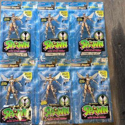 #4036 • NEW!!! (6) Spawn Cosmic Angela Figures
