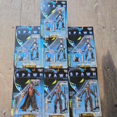#4034 • NEW!!! (7) Spawn The Movie Figures
