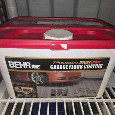 #8546 • NEW!!! BEHR Premium 2-Part Epoxy Garage Floor Coating
