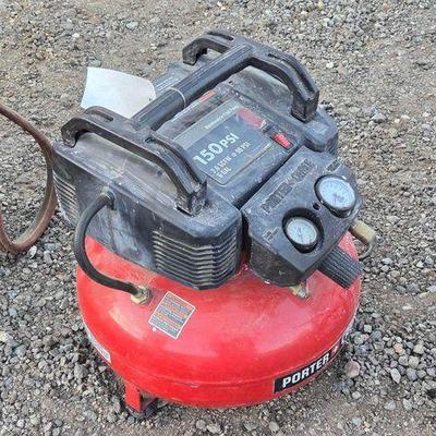 #80414 • Porter Cable 150PSI Maintenance-Free Pump
