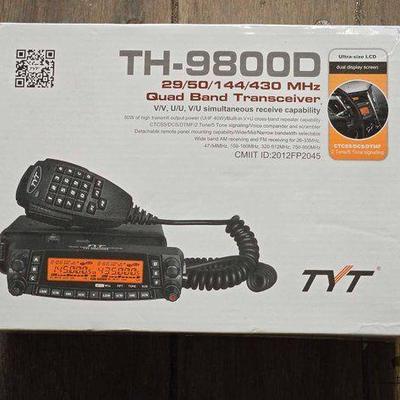 #7142 • NEW!!! TH-9800D Quad Band Transceiver
