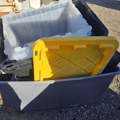 #80512 • (10) Plastic Containers (2) Tops
