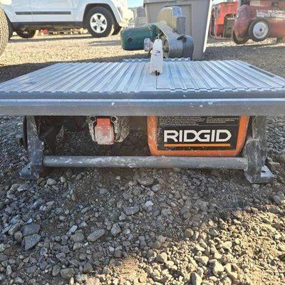 #80508 • Rigid Portable Wet Tile Saw
