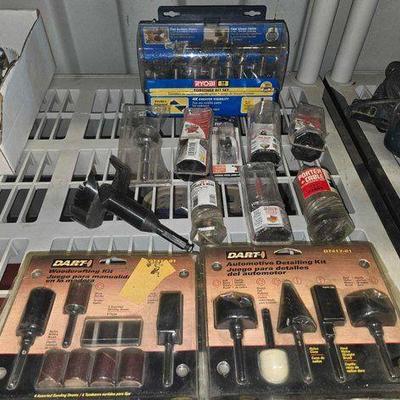 #8570 • Robi Forstner Bit Set, Autmotice Detailing Kit & More
