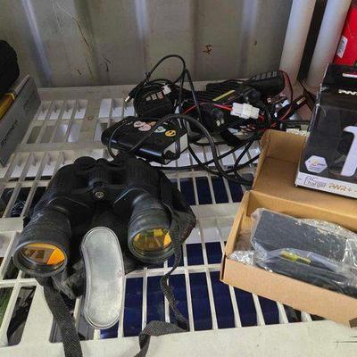 #7148 • AC Chargers, Ham Radios, Wires & More
