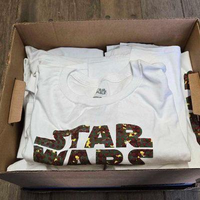 #7076 • NEW!!! Box of Funko Star Wars T-Shirts
