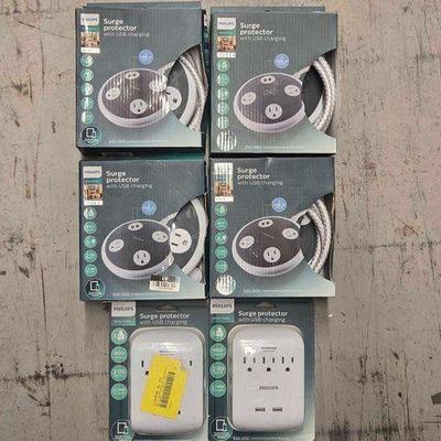 #7560 • NEW!!! Philips Surger Protectors
