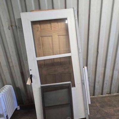 #8676 • Wooden Door, Exterior Door and Window
