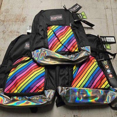 #7256 • NEW!!! (3) Trans by Jansport Backpacks
