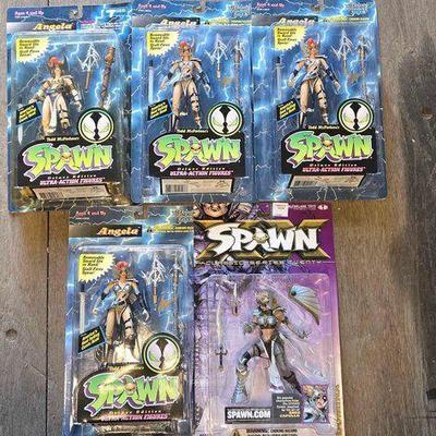 #4038 • NEW!!! (5) Spawn Angela & Domina Figures
