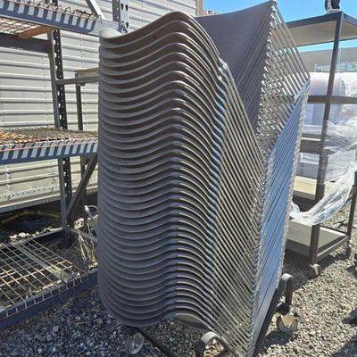 #90020 • (39) HON Plastic Stackable Chairs
