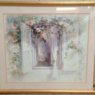 #2506 • Framed Signed Willem Haenraets Print
