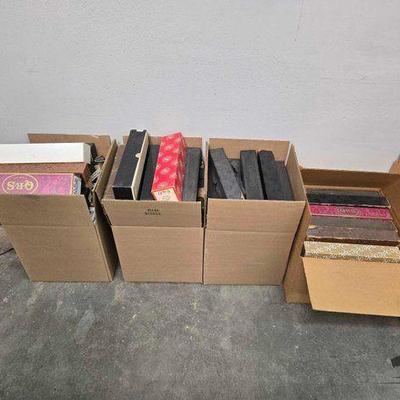 #2001 • (4) Boxes of Player Piano Music Rolls
