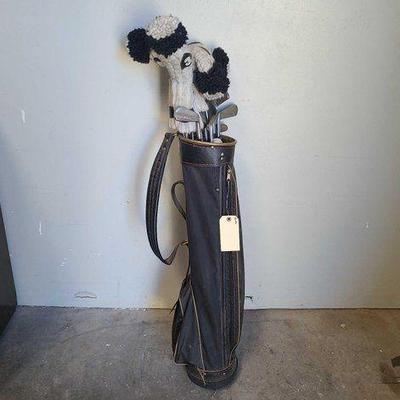 #2500 • Golf Clubs with MacGregor Bag
