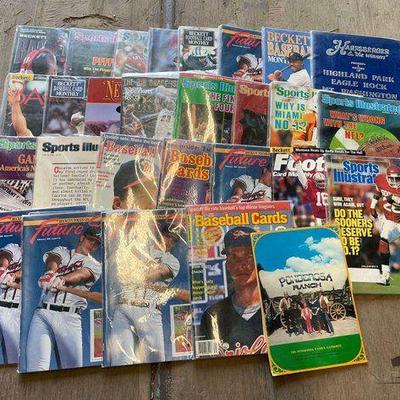 #3536 • (27) Sports Magazines
