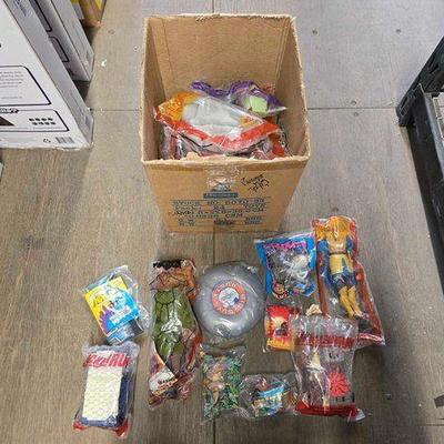 #4150 • Nostalgic Fast Food Kids Meal Toys
