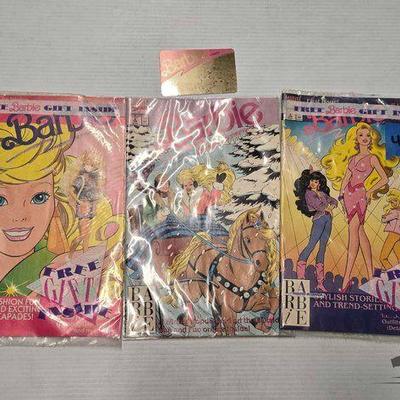 #4206 • (3) Barbie Comic Books
