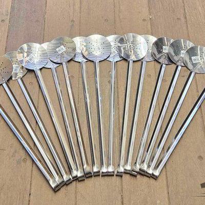 #7132 • NEW!!! (15) Stainless Steel Skimmers
