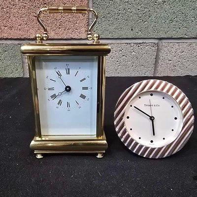 #1916 • (2) Tiffany Clocks
