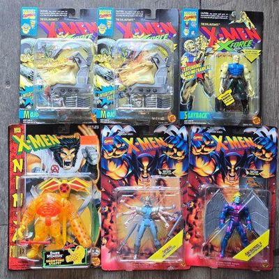#4026 • NEW!!! (6) X-Men Figures
