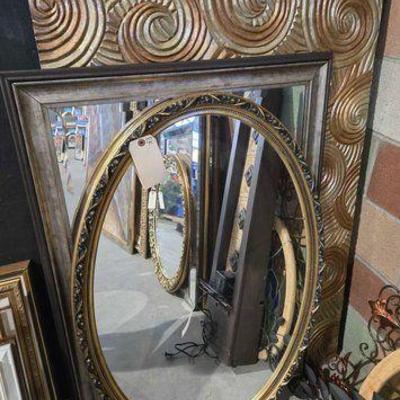 #2538 • 2 Mirrors and 1 Wall Art
