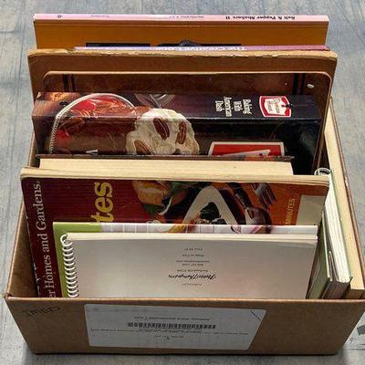 #4534 • Box of Cook Books
