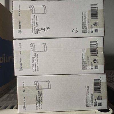 #8168 • NEW!!! (3) LED Wall Sconce
