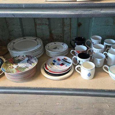 #3056 • Plates and Mugs
