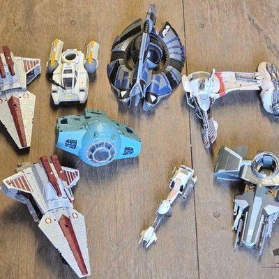 #4080 • (8) Vintage Star Wars Toys

