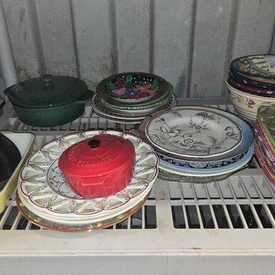#8104 • Over (20) Plates, Bowls & More
