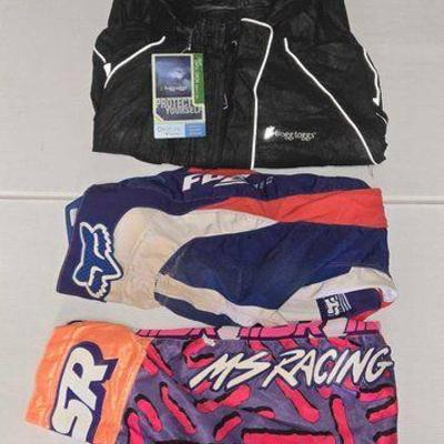 #8130 • Rain Jacket & (2) Racing Pants
