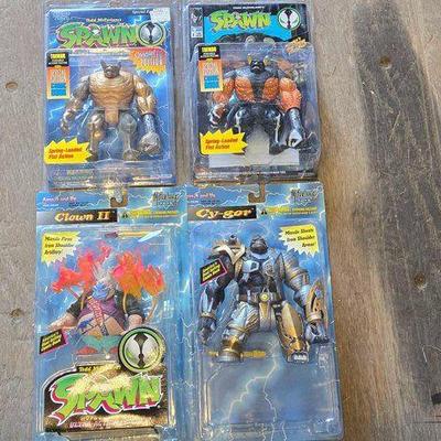 #4032 • NEW!!! (4) Spawn Action Figures
