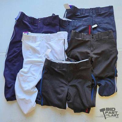 #7074 • NEW!!! (6) Mizuno Softball Elastic Bottom Pants
