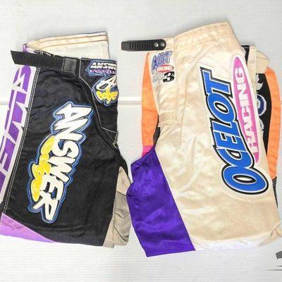 #8132 • (2) Childrens Racing Pants

