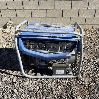 #46 • Yamaha EF7200DE Industrial Series Generator
