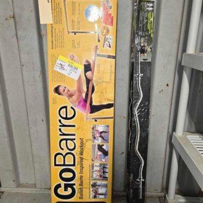 #7272 • NEW!!! Ballet Bar and Standard Tricep Curl Bar
