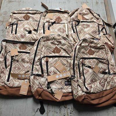#7258 • NEW!!! (6) Premier Collection Jansport Backpacks
