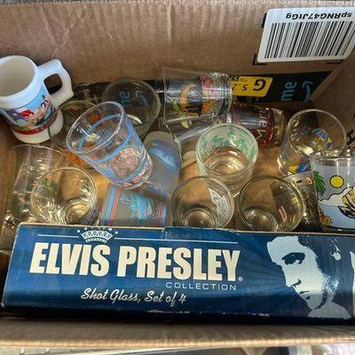 #3546 • Collection of Shot Glasses
