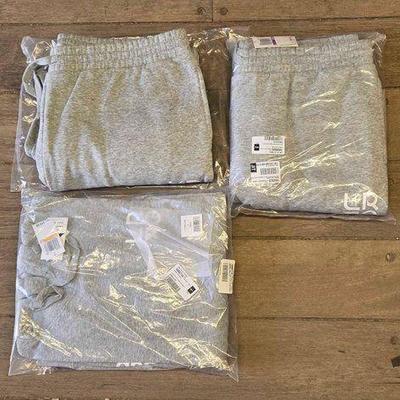 #7090 • NEW!!! (3) Lifted Research Group Grey Joggers & Hoodie
